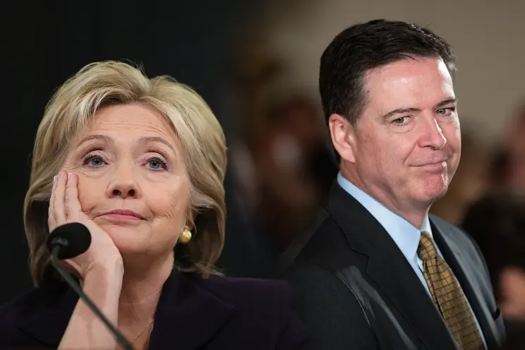 James Comey Memo Shows He Pushed Russia-Trump Collusion Falsehood From the Start A handwritten memo from James Comey dated 2016, with the phrase “plan to tie Trump with Russia” underlined.