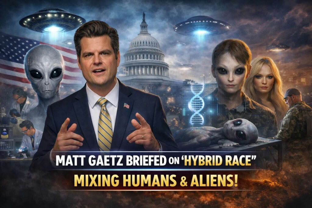 Matt Gaetz Says He Was Briefed On ‘Hybrid Race’ Mixing Humans, Aliens