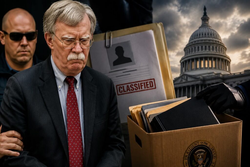 John Bolton Pleads Guilty to Illegal Retaining Classified Info