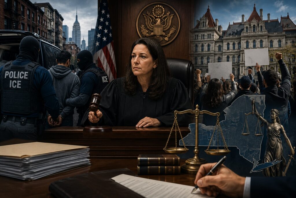 Federal Judge Rules Against New York’s Attempt to Unmask and Dox ICE Agents Federal Judge Rules Against New York’s Attempt to Unmask and Dox ICE Agents